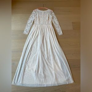 BHLDN Ivory Wedding Dress Size 6